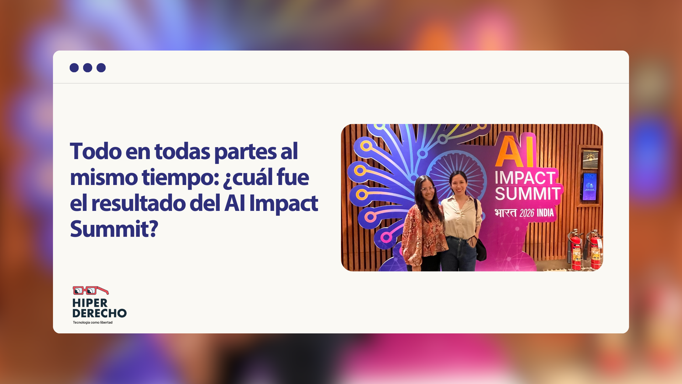 Everything everywhere at the same time: what was the outcome of the AI Impact Summit?